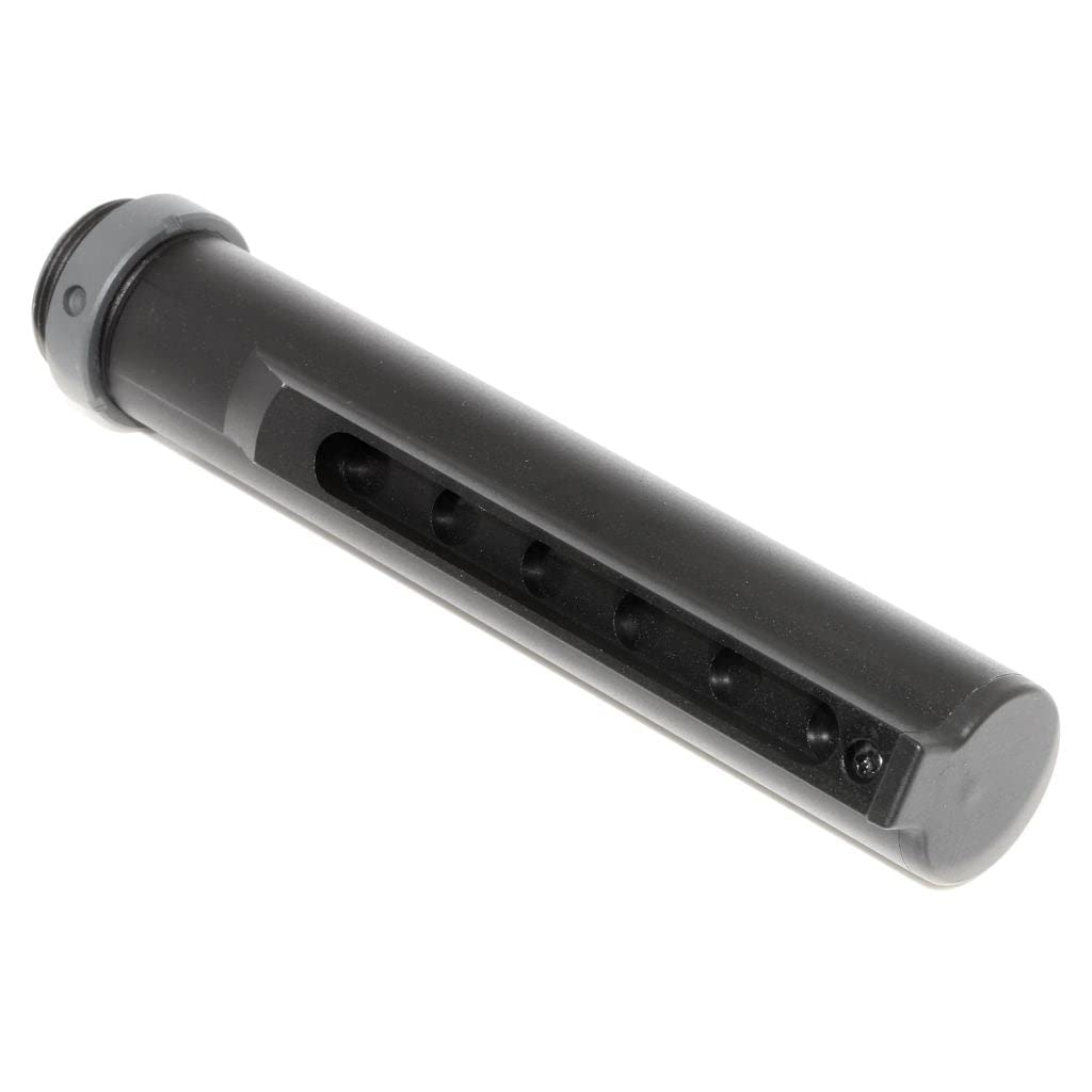 Generic Airsoft Partie E&C 168mm Tube de Crosse allongé à 5 Positions pour E&C Tokyo Marui M16A1 Series AEG Rifle Black