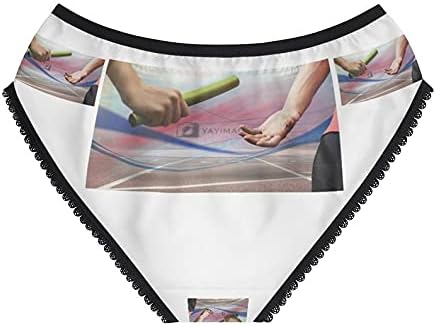 Hands Passing The Baton Panties, Hands Passing The Baton Underwear, Briefs, Cotton Briefs, Funny Underwear, Panties For Women