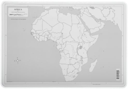 (Africa) - Painless Learning Africa Map Placemat