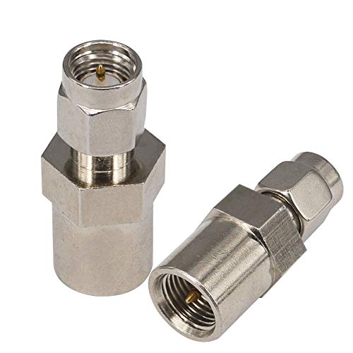 Boobrie 2-Pack SMA Male to FME Male Coaxial Connector SMA to FME RF Coax Connector 4G Antenna Adapter for Booster Antenna GPS Antenna