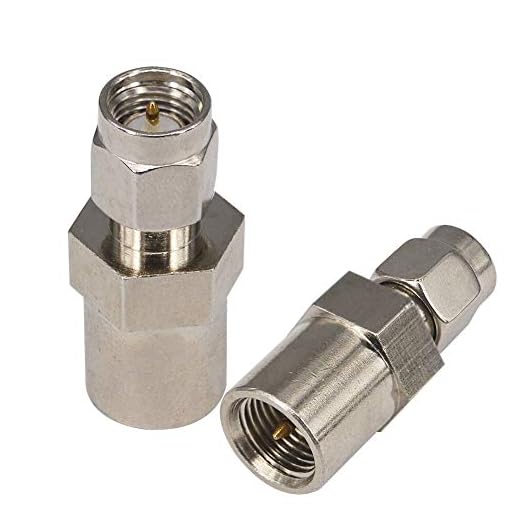 Boobrie 2-Pack SMA Male to FME Male Coaxial Connector SMA to FME RF Coax Connector 4G Antenna Adapter for Booster Antenna GPS Antenna