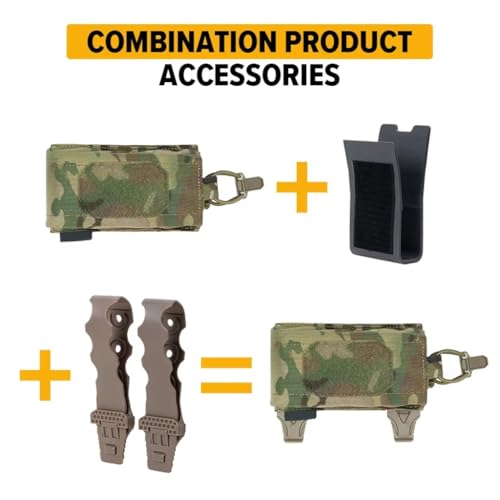 Pochette tactique horizontale 556 Molle pour chargeur simple - 2