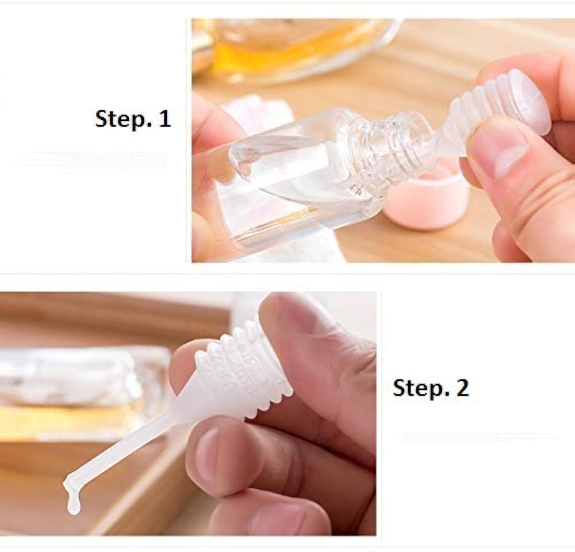 10 Piece Travel Bottle Kit, Portable Cosmetic Containers for Toiletries