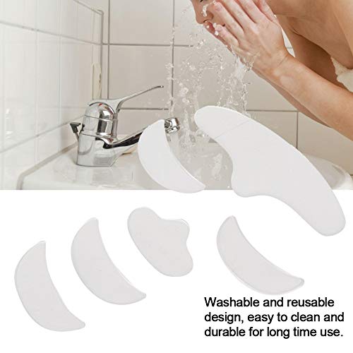 Anti-rimpel Siliconen Pleisters, 6 Stuks Herbruikbare Huidverzorging Gezichtsmasker Voorhoofd Oog Gezicht Anti… - Afbeelding 5