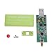 Hubceuo USB Adapter RTL-SDR RTL2832U + R820T2+ 1Ppm TCXO TV Tuner Stick Receiver, Green, 158888