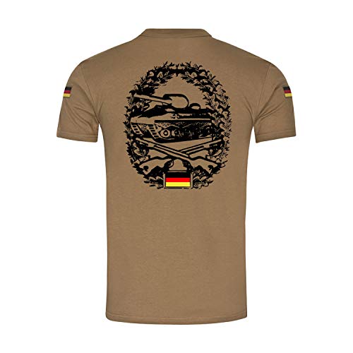 T-shirt tête de mort Bundeswehr vert pour vos sorties outdoor - 2