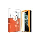 Eono Essentials [4 Stück] Panzerglas kompitabel mit iPhone 11 Pro Max/iPhone XS Max, 2.5D, 9H,...