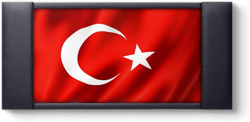 Türk Bayrağı Makam Odası Tablosu 150 x 70