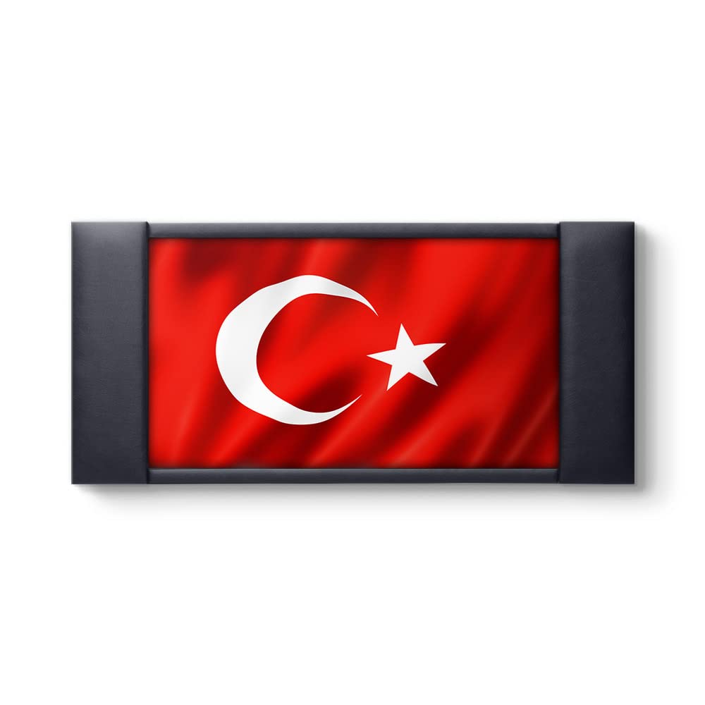 Türk Bayrağı Makam Odası Tablosu 150 x 70