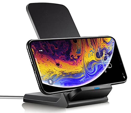 Wireless Charging Station 15W | Fast Charging Phone Stand For Iphone, Cell Phone Stand For Samsung, Charging And Docking Station For Any Smartphone With Wireless Charging | Safe/Portable #TOP2