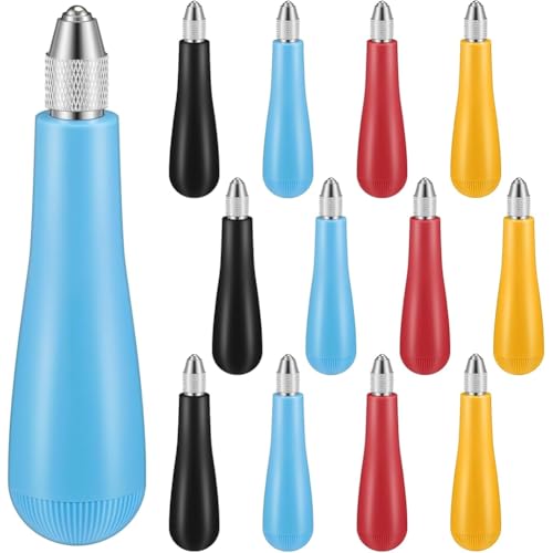 Suoumwa Craft Linoleum Block für Druckwerkzeuge, 12 Pack -Linoleum -Cutter -Griffe, Cut -Werkzeugset