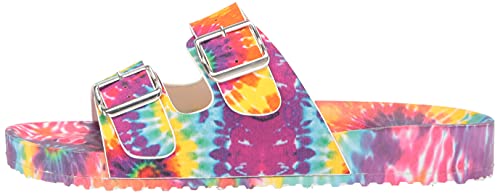 Madden Girl Women's Teddy Slide Sandal, Tie Dye, 8 #TOP7