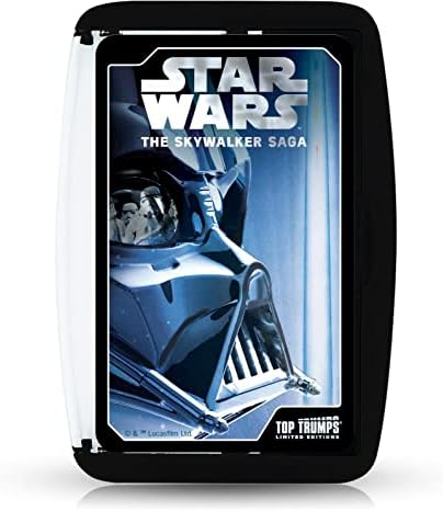 Star Wars 1-9 Skywalker Saga Top Trumps Card Game Limited Edition - Booghe Exclusive (WMA01891-EN1-6)