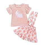 MNSWR Tenue De Lapin De Pâques Robe De Pâques Fille Livre Son Gratuite,Robe Pâques Enfant 12 Pull Bebe Fille 1 Ans Anniversaire Ensemble Bebe Fille 0-3 Mois Deguisement Mere Pâques Jupe 6-12 Moi