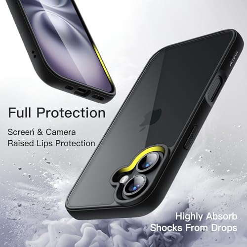 Image of JETech Case for iPhone 16, Black