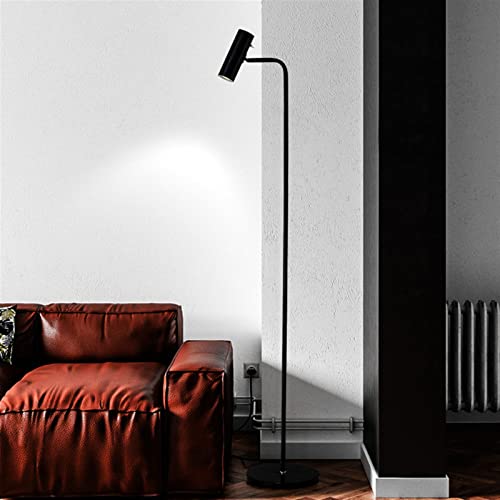 Lámpara de pie LED regulable de estilo minimalista color blanco 6