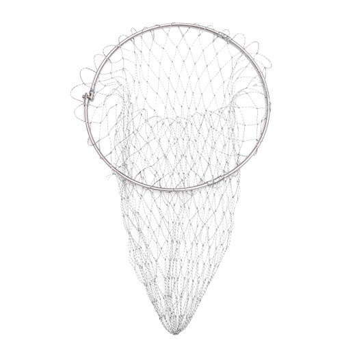 Wakauto 1 rede de pesca de aço inoxidável resistente a rasgos, rede de pesca, acessórios especiais,