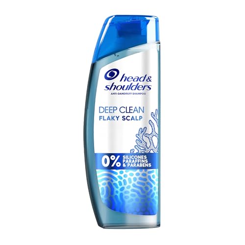Head & Shoulders Deep Clean For SEVERE Flaky Scalp, Anti-Dandruff Shampoo, Free of Silicones, Parabens and Paraffins, 400 ml