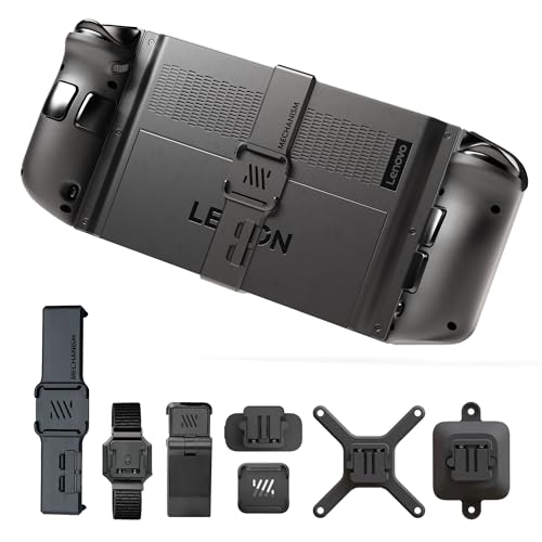 Mechanism 7-in-1 Bundle for Legion Go | Kickstand, Battery, VESA & Wall Mounting Kit | Mount Anything to Your Legion Go Console & It to Anything | Case Friendly Accessories