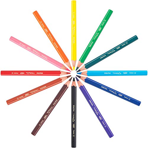 Bic Kredki Kids ecolutions Evolution Triangle pude?ko 10+2 szt. 8871462 12x - vue 3