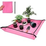 WORKPRO Repotting Mat for Indoor Plant Transplanting and Mess Control, 39.5' X 31.5' Thickened Waterproof Potting Mat, Square Planting Tray, Gardening Gifts for Plant Lovers