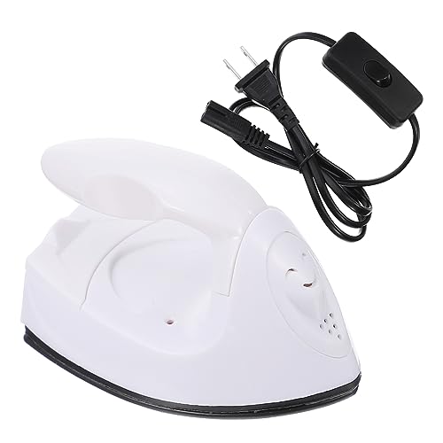 Mobestech 110V Heat Transfer Mini Iron Machine for DIY Shirt Crafting Electric Press with Constant Temperature Quick Pre Heating for Quilting and Projects