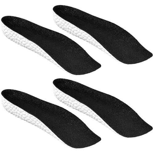 2 pares de plantillas elevadoras para hombres y mujeres
