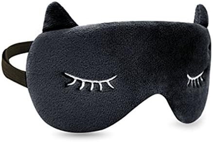 Super Soft Heated Eye Mask with USB Temperature Control and Timing Cartoon Animal Warm Heating Steam Eye Pillow Sleeping Reusable Eye Cover