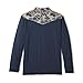 Field & Stream Men's Roll Cast Performance Quarter Zip with Drirelease®, Navy/Camo, X-Large
