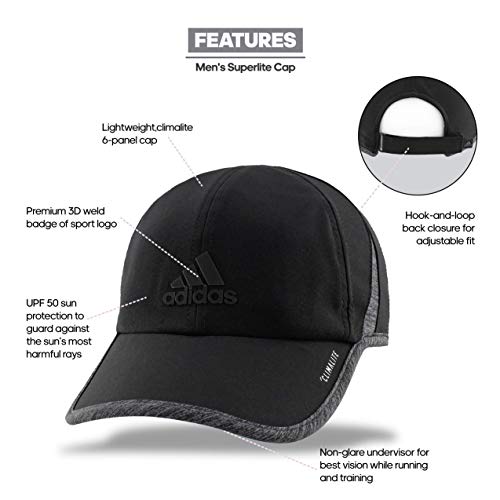 adidas men's superlite relaxed performance cap