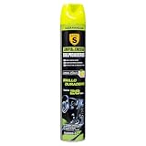 SPSIL Limpiador Abrillantador para Salpicaderos de Coche - Protección UV 28 Días y Efecto Antipolvo - Spray para Plásticos, Vinilos, Cuero Interior - Limpieza Profunda Limon 750ML