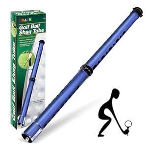 Golf Ball Retriever Tool Golf Easy Pick Up Balls Golf Ball Picker Upper Grabber Tool with Removable Portable Golf Ball Pick Up Premium Stainless Steel for Putter Golf Accessories Golf Gifts for Men