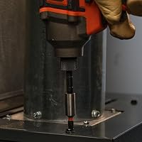 Klein Tools 32308 Multi-Bit-Schraubendreher, schlagfest, 8-in-1 verstellbar, magnetisches Werkzeug mit Kreuzschlitz, Schlitz, Vierkant und Steckschlüssel – Ansicht 9