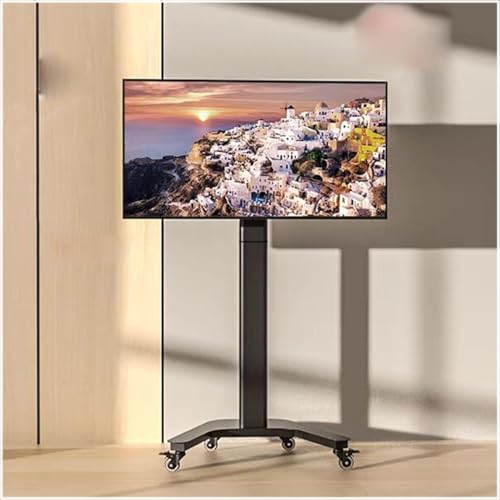 Soporte móvil para TV con ruedas 37-80 pulgadas, 360° giro miniatura 1