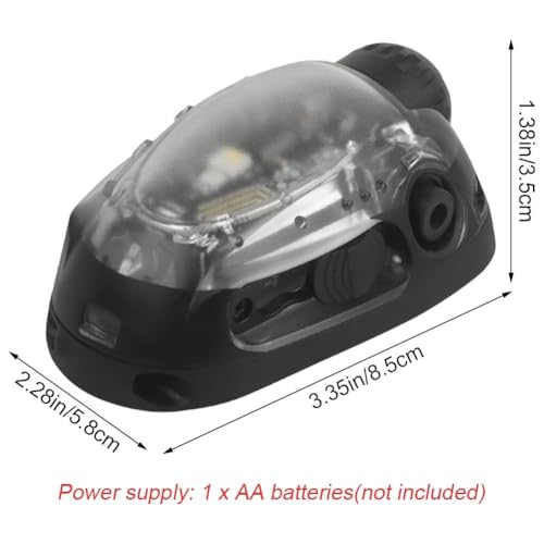 Lampe tactique pour casque pour ne plus perdre sa trajectoire - 4