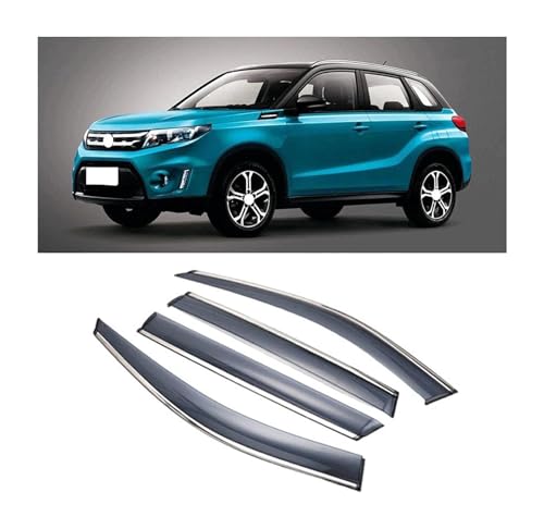 YZJZXY 4 Pcs Rain Guards for Suzuki Vitara 2015-2020, Rain Guards for Car Windows Side Window...