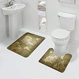 🔥 Facile à entretenir : Il suffit de mettre le tapis de bain et le matelas avant la toilette dans la machine à laver avec de l'eau froide et de les sécher au sèche-linge. Ne pas blanchir. Il sèche rapidement. Pas de perte de lustrer, pas de décollement, pas de déformation.