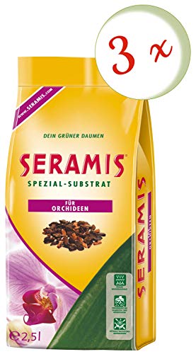 Oleander Court Set: 3X Seramis Special Substrate for Orchids, 2.5 Liter + Free Oleander Yard Flyer