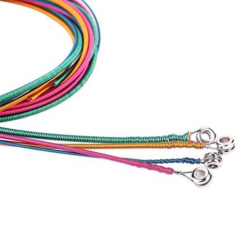 Cordas De Baixo, Cordas De Baixo Elétrico Liga De Níquel De Aço, Cordas De Baixo De 4 Cordas Colorid