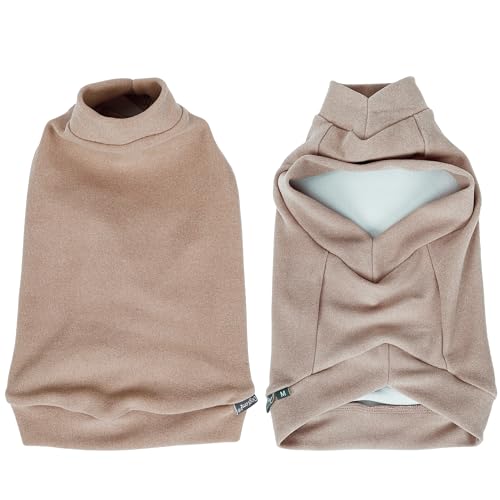 FUNAT Dog Cat Winter Warm Jumper, Cute Knitwear for Pets in Spring Autumn Sweater for Dogs Pet Casual Tracksuit Sweatshirt (L