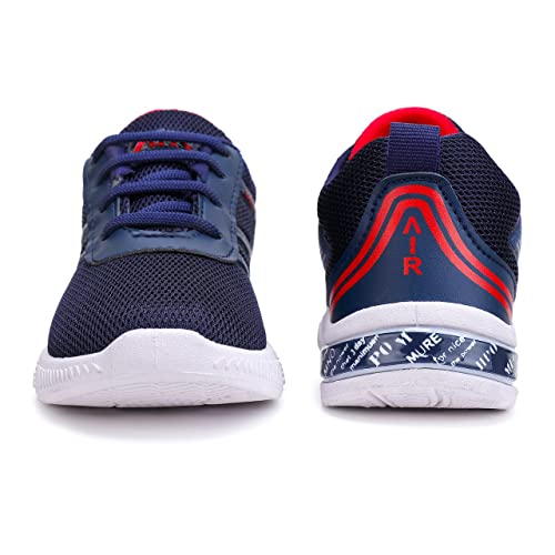 Image of BERSACHE Lightweight Casual Sneaker Loafers Walking Gym Running Lace up Shoes Sole for Kids