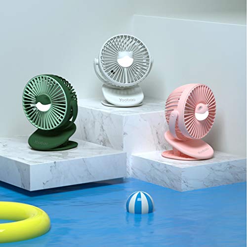 Éventail USB rechargeable ventilateur de table compact pour chambre et voyage - 3