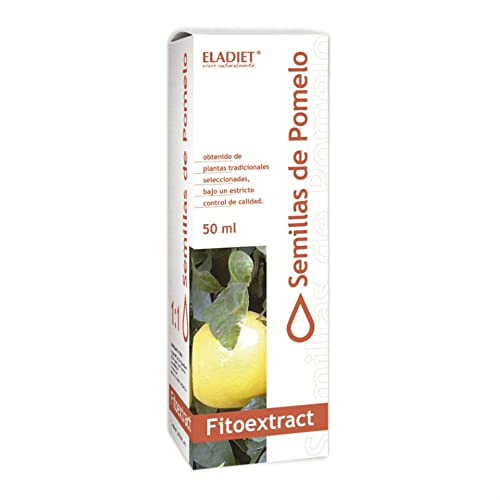 Fitoextract de Pomelo - 50 ml - Ayuda a Reforzar el Sistema Inmune - Efecto antioxidante - Elaborado a partir de Semillas de Pomelo - Contribuye a Retrasar los Signos de la Edad - Eladiet