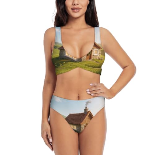 Maillot de bain deux pièces pour femme idéal pour vos journées spa et plages ensoleillées