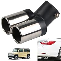 Amazon | マフラー カッター 2本出し スズキハスラー MR52S MR92S 2020