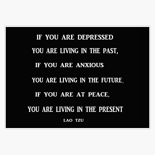 Lao Tzu Famous Quote Bumper Sticker Vinyl Decal 5