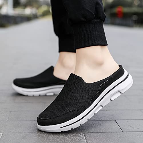 Eliogn Women's Men's Slip-On Clogs Comfortable Non-Slip Muller Shoes Breathable Mesh Fashion Walking Shoes Casual Sneakers for Men and Women4