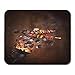 Produktbild Gaming Mauspad,Maus Pad,Mausmatte,Mouse Mat,Pad Maus Unterlage,Kettle Grill Hot Briketts Gusseisen Rost Und Leckeres Gummi Mousepad,Büromaterial,Arbeitsmauspad,30X25Cm