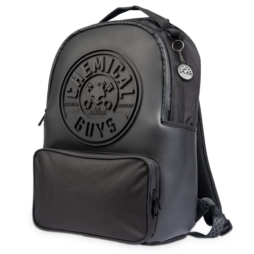 Chemical Guys ACC629 Legacy Stealth Multipurpose Backpack for Travel, Work, & Detailing with Laptop Sleeve