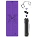 ACENDRATTI Esterilla Yoga TPE Premium + Toalla Microfibra + Funda + Correa de Hombro. 100% Eco-Friendly 183 x 61cm x 6mm Pilates, Fitness, Patentado
